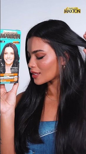 Tinta Maxton muito fácil de aplicar! ✨💙 #hair #embelleze #maxton