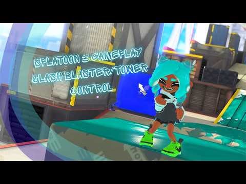 Splatoon 3 gameplay/Clash blaster #2 (Tower control)