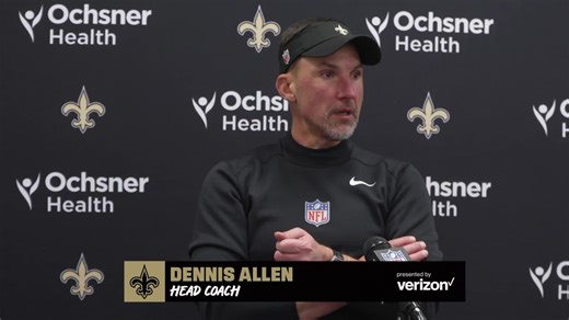 Dennis Allen recaps win vs. Cleveland | Saints-Browns Postgame