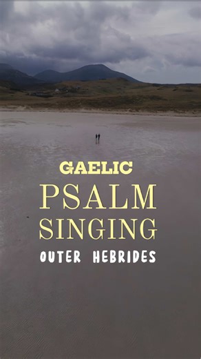 Gaelic psalm singing, a tradition carried by the scottish islands. If you have any other facts or info about it I’m always interested 🙂 Sorry if I make you homesick! Psalm 107: 28-30, precented by John Macmillan I believe #outerhebrides #hebridean #gaelic #scottishislands #scotland