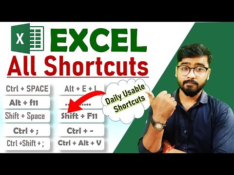 Excel Shortcuts 2024 | Best Excel Shortcuts in Hindi | Keyboard Shortcuts