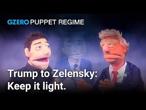 Trump to Zelensky: Just keep it light bro | PUPPET REGIME