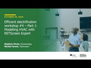 Modelling HVAC Systems using RETScreen© Expert – Part one of two