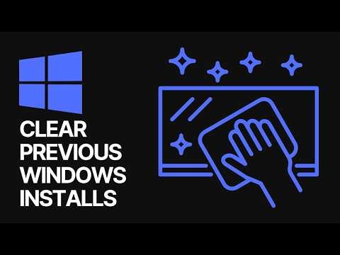 How To Clear Previous Windows Installations Residues? (Old Folders) 100% SAFE 🛡️