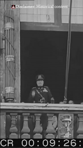 Italy Declares War (1940) – Historical Footage #italy #ww2