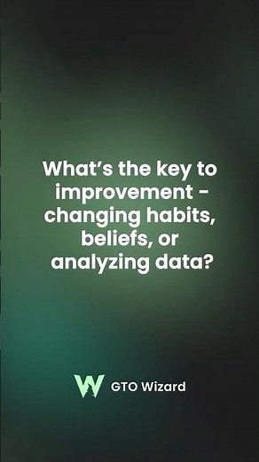 What’s the key to improvement—changing habits, beliefs, or analyzing data?