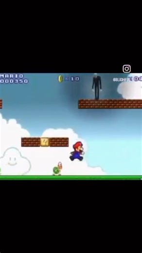 slenderman in mario #memes