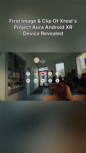 First Image & Clip Of Xreal's Project Aura Android XR Device Revealed