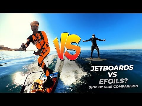 EFOILS vs JETBOARDS? Side by Side Comparison | TIPS