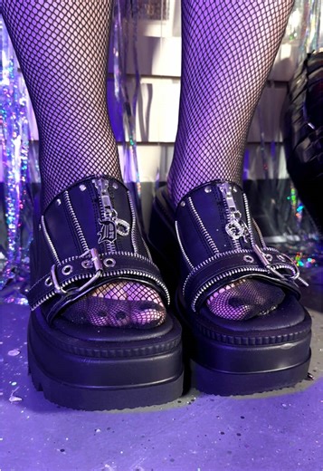 Goth Sandal Season: Embrace Alternative Footwear
