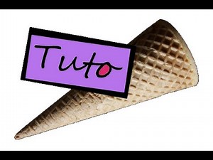 Tutoriel fimo facile: Cornet glace