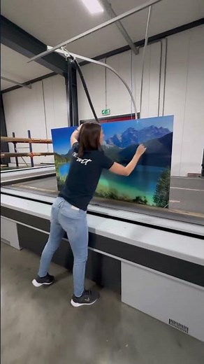 Plexiglas schilderij met bergmeer – glans, kleur & luxe uitstraling - Nikkel Art