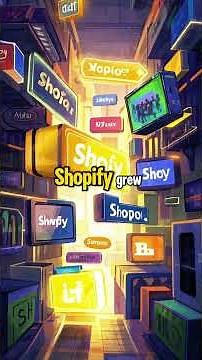How Shopify Was Born 🚀 | The Story Behind the World's #1 Ecommerce Platform #shortsvideo