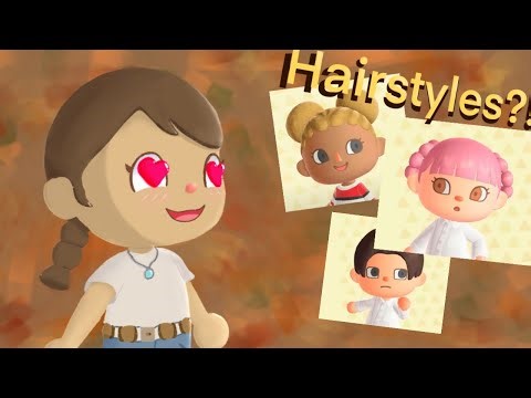 how to get ALL hairstyles in ACNH!!!