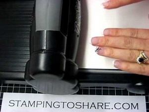 Embossing with a Letterpress Plate