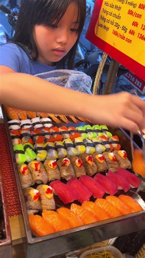 Sushi tự chọn #isshosushi #sushi #ăncungtiktok #quận10