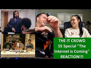 Americans React | THE IT CROWD | The Internet Is Coming | REACTION