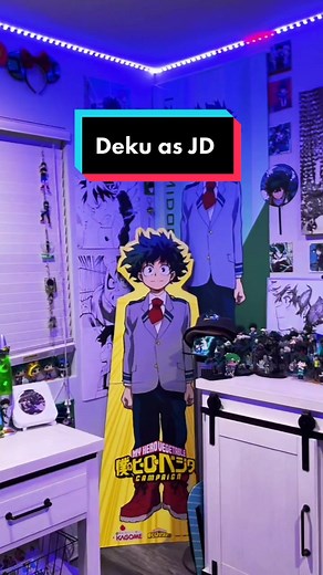 Exploring Deku's Room in My Hero Academia