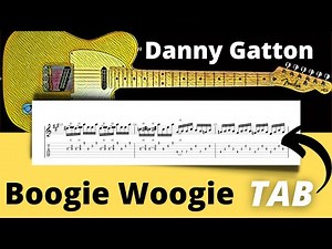 Danny Gatton Pt. 2 - Boogie Woogie Guitar Tab