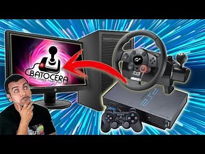 🏎️Force Feedback on PS2! Testing a Logitech DRIVING FORCE GT in BATOCERA 38.
