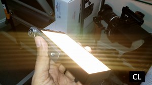 Watch Fantastic Full Color RGB Rechargeable LED Video Camera Light - G1s on Amazon Live