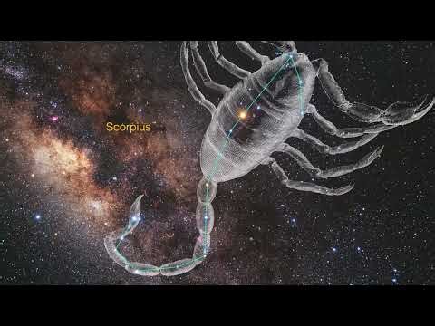 Scorpius Constellation from Space | NASA Deep Space View 🌌