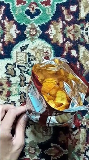 Asmr Lays Crunchy Chips 🍟 😋 #shorts #asmrfood
