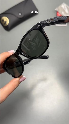 Unboxing Ray-Ban New Wayfarer RB2132-901/58 #blinkblink #unboxing #optyk #rayban #sunglasses