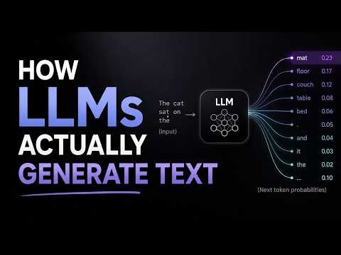 How LLMs Actually Generate Text (Every Dev Needs to See This)