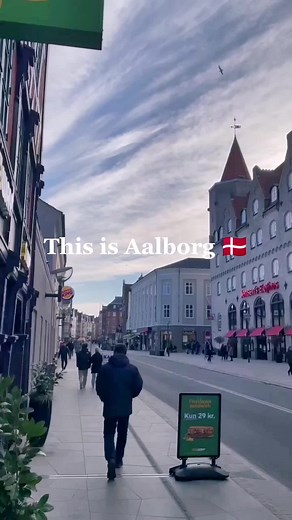 📍Aalborg, Denmark 🇩🇰 #thisisdenmarkbaby #denmark🇩🇰 #aalborg🇩🇰🇩🇰 #visitaalborg #discoverdenmark #northeuropean #europetraveling #scandinaviatravel #visiteuropa #walkinginthecity #travelingineurope #northjutland #dánsko #cestujemstale #danishcity #sundaymoodtiktok