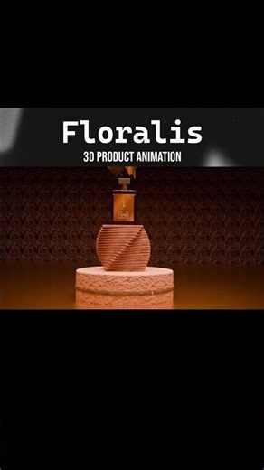 Turning a simple product into a cinematic 3D experience!#3danimation #productanimation