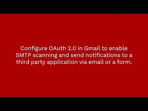 PaperCut Configure Gmail OAuth 2.0 for SMTP configuration