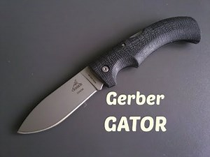 Gerber Gator Drop Point Knife