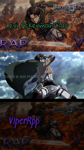 Rap Levi, completo en el canal #rapanimes #attackontitan #eren #leviackerman