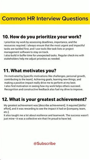 Job Interview Questions and Answers | Most Common HR Interview Questions and Answers | Part - 4