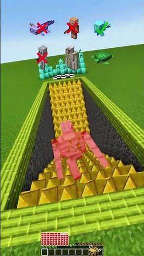 Minecraft: Which Mob Can PASS the SPIKES?! 😱⚔️🔥