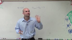 Using the recursive formula to find the first four terms of a sequence