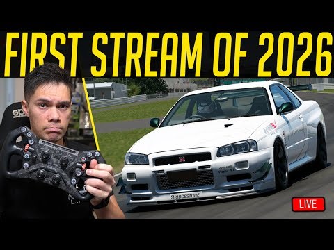 First Stream of 2026 + HUGE Simagic Giveaway