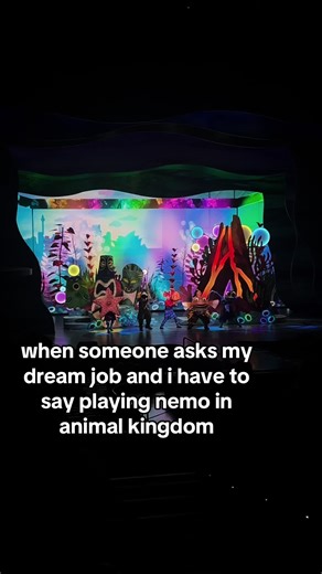 Living the Dream: Playing Nemo at Disney's Animal Kingdom