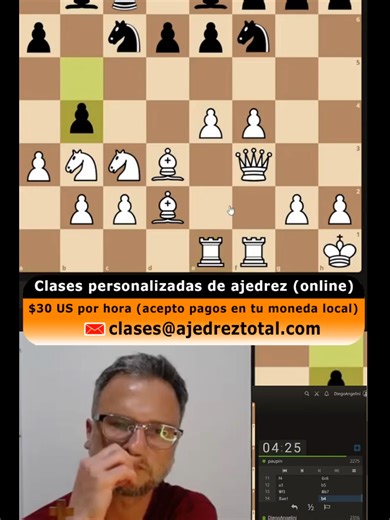 jugando partida blitz 5 3 contra rival 2278 en #lichess #ajedrez #xadrez