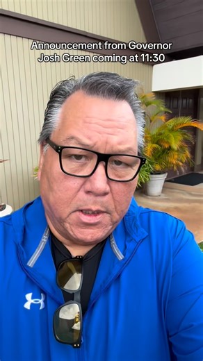 At 11:30AM TODAY Governor Josh Green will be making an announcement. Listen to NewsRadio 830AM KHVH and our sister station @ksskhawaii for updates. #governor #joshgreen #newsradio830khvh #khvh #iheartradio #iheartmedia #830khvh #fyp #hawaii | NewsRadio 830 KHVH Hawaii