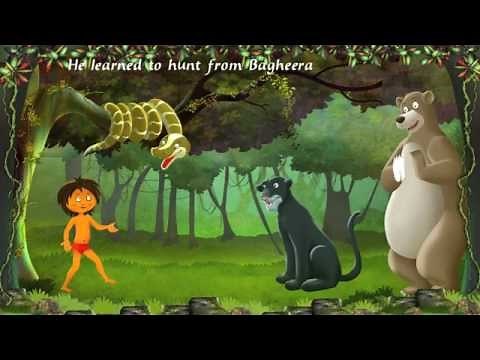 Jungle Book: An interactive story book for childern in english.