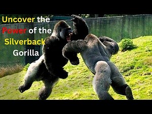 Meet the most powerful king of the jungle Silverback gorilla