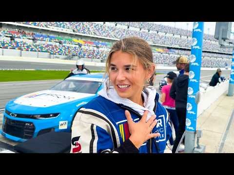 Driving a NASCAR Race Car for the First Time!