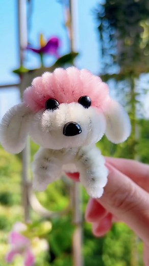 Cute Dog DIY Craft Projects with Pipe Cleaners