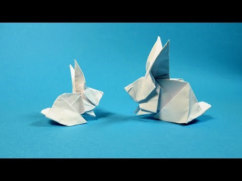 How to make an origami bunny DIY paper bunny step by step