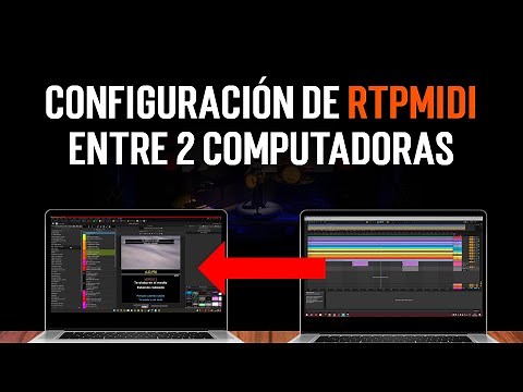 Cómo instalar y configurar rtpMIDI en Windows para enviar MIDI entre 2 computadoras