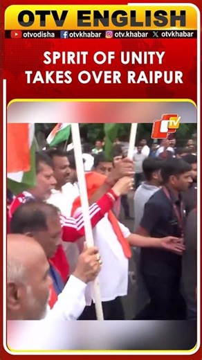 Raipur Observes National Unity Day With Run For Unity Led By CM Vishnu Deo Sai