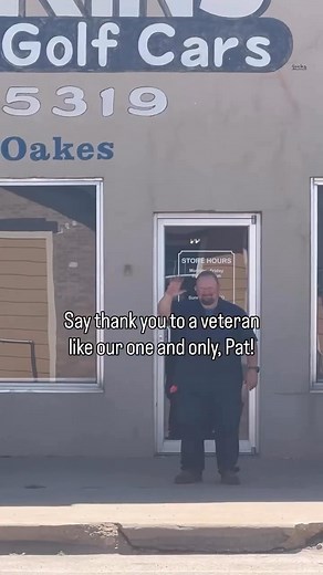 Thank you to all the veterans out there. And especially to our in-house veteran, Patrick Hudson! We appreciate your service more than you know! | Hawkins Battery and Golf Cars