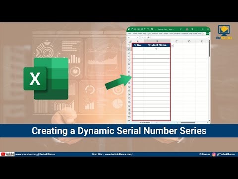 Create a dynamic number sequence in Excel based on user input with IFERROR, SEQUENCE,COUNTA). - Eng